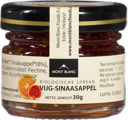 Vijg-sinaasappel spread van Mont Blanc, 35 x 30 g